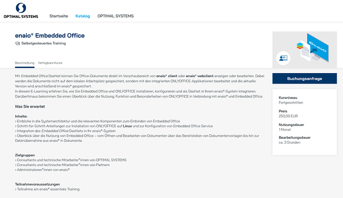 Tutorial Embedded Office_Optimal Systems_ECMind_enaio